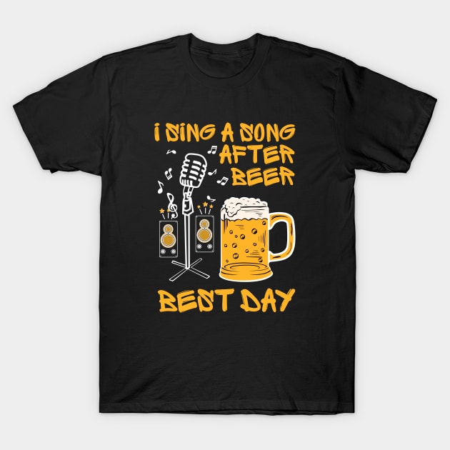 Beer and music T-Shirt by designbek